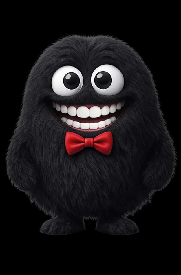 Dark Erny with bowtie